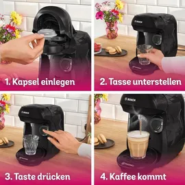 Bosch Tassimo Happy friendly TAS102E schwarz/schwarz