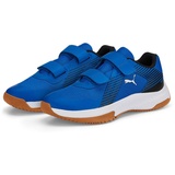 Puma Varion V Jr Hallenturnschuh,PUMA ROYAL-PUMA WHITE-PUMA BLACK,28 EU