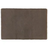 Rhomtuft Badteppiche Square taupe - 58 70x120 cm Braun