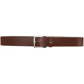 Tommy Hilfiger Herren Gürtel New Denton Belt 4,0 cm Ledergürtel, Braun (Dark Tan), 115 cm