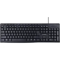 Gembird Multimedia Keyboard, schwarz, (KB-UM-107-DE)