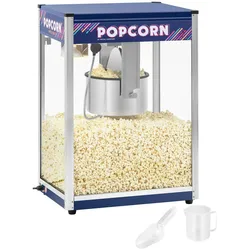 Royal Catering XXL-Popcornmaschine - 2350 W - 8 kg/h - blau -