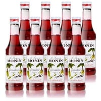 8x Monin Grenadine Sirup, 250 ml Flasche