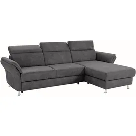 sit&more Ecksofa »Avignon L-Form«, Kopfteilverstellung, wahlweise mit Bettfunktion und Bettkasten