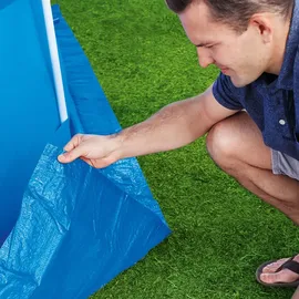 BESTWAY Flowclear Bodenplane blau 274x274 cm