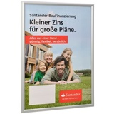 update displays Klapprahmen Easy-Fix silber 32,7 x 45,0 cm