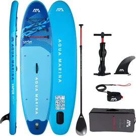 Aqua Marina SUP Board Set Vapor 320 x 81 x 15 cm Blau/Türkis