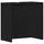 vidaXL Badschrank 60 x 60 x 33 cm Schwarz