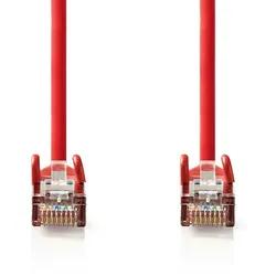 Nedis CAT5e-Netzwerkkabel - SF/UTP - RJ45 Stecker - RJ45 Stecker - 15.0 m - Rund - PVC - Red - Plastikbeutel
