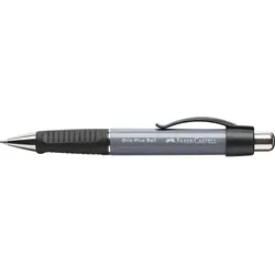 FABER-CASTELL Druckkugelschreiber GRIP PLUS, steingrau