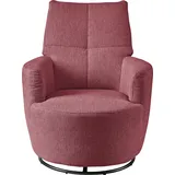 Set One by Musterring Relaxsessel »SO 1450«, mit Dreh- und Wippfunktion, wahlweise mit Hocker erhältlich rot