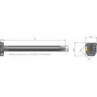 SOMFY Rolladenmotor LT50 Mariner 1049394