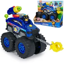 Spin Master Chases Deluxe Monstertruck mit Geschoss-Abwurf, motorisierter Seilwinde, Lichtern & Geräuschen