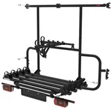 EuroCarry Adventure Rack Fahrradträger für Mercedes-Benz Sprinter ≥ 07/2006, Volkswagen Crafter 2006-2016, 4 Fahrräder, schwarz