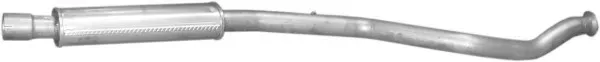 POLMO Mittelschalldämpfer 19242 für Peugeot
