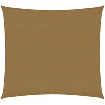vidaXL Sonnensegel 160 g/m2 Taupe 2x2 m HDPE