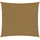 vidaXL Sonnensegel 160 g/m2 Taupe 2x2 m HDPE
