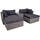 VCM Rosino Loungeset grau