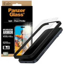 Panzer Glass PanzerGlass® Anti-Reflective Armor Displayschutz iPhone 17 Pro Max m. EasyAligner