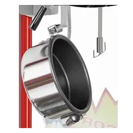 Royal Catering Popcornmaschine - 6 kg/h - Retro-Design 195 / 235 °C - rot -