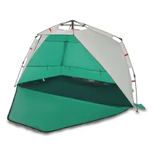 vidaXL Strandzelt 3 Personen Seegrün Quick Release Wasserdicht