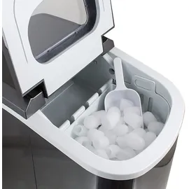 ms-point Eiswürfelmaschine Eiswürfelbereiter Eiswürfel Ice Maker EIS Maschine Icemaker Dunkelgrau
