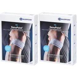 Bauerfeind® GenuPoint Bandage zur Entlastung der Patellasehne Größe 2 Titan