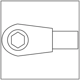 HAZET Bit Einsteck-Umschaltknarre 6408-1
