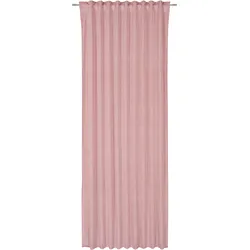 Fertigvorhang Bianca Rosa Samtoptik ca. 140x245cm