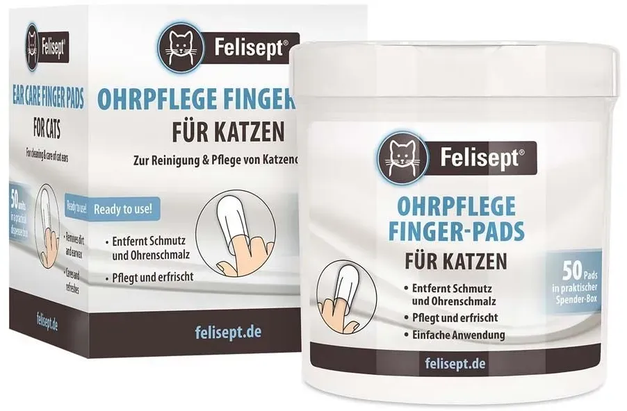 Felisept® Ohrepflege Finger-Pads für Katzen