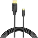 Vention CGYBH USB-C auf DisplayPort Stecker Konverterkabel 8K 2m schwarz