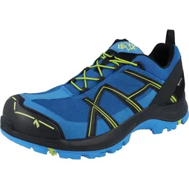 Haix Black Eagle Safety 40.1 low in blue/citrus - UK 4 EU 37 blaugelb