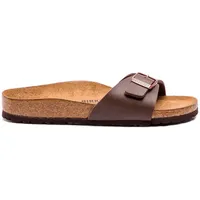 Birkenstock Madrid Birko-Flor schmal dunkelbraun 39