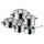 WMF Function 4 Topf-Set 5-tlg. 3 x Fleischtopf + Bratentopf + Stielkasserolle edelstahl