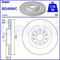 Delphi Bremsscheibe