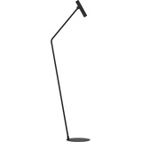 Eglo Almudaina, Stehlampe mit verstellbarem Spot, Standleuchte aus Metall in Schwarz, Wohnzimmerlampe, Lampe Wohnzimmer, 157cm