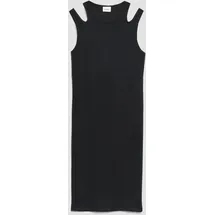 s.Oliver Minikleid Kleid Rippkleid Schwarz XL
