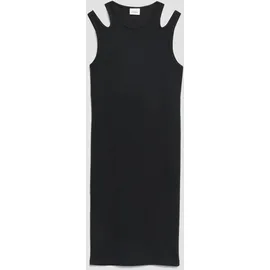s.Oliver Minikleid Kleid Rippkleid Schwarz XL