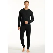 SCHIESSER Schlafanzug Uncover Nightwear Schwarz 50