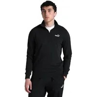 Puma Essentials No. 1 Logo French Terry 1/2-Zip Sweatshirt Herren 01 black M