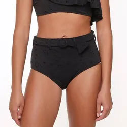 LINGADORE Damen Bikinihose Taille Slip, Black, 42