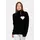 KEY LARGO Stehkragenpullover Schwarz L