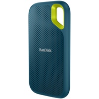 SanDisk Extreme Portable SSD V2, türkis, 2TB, USB-C 3.1 (SDSSDE61-2T00-G25M)