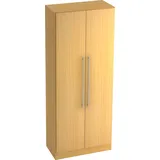 Hammerbacher Solid Garderobenschrank 80x42x200,4cm braun