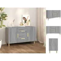 VidaXL Sideboard Grau Sonoma 100x36x60 cm Holzwerkstoff