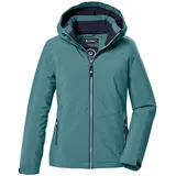 KILLTEC Mädchen Funktionsjacke/Outdoorjacke mit Kapuze KOW 352 GRLS JCKT, dunkelmint, 128,