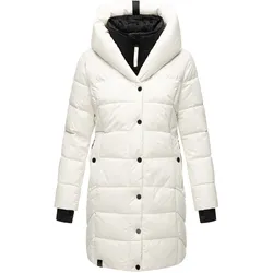 NAVAHOO Damen Winter Steppmantel Stepp Jacke Mantel Parka mit Kapuze Knutschilein