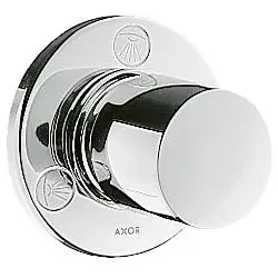 hansgrohe Trio/Quattro Fertigmontageset 38933800 Unterputz-Ab- und Umstellventil, Edelstahl-Optik