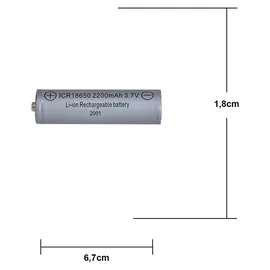 Star Trading Ersatzakku 18650 2200 mAh 1 St.
