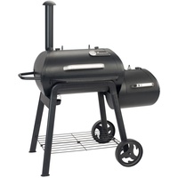 LANDMANN Smoker BBQ Grill Vinson 300 Räucherofen Holzkohlegrill Grillwagen